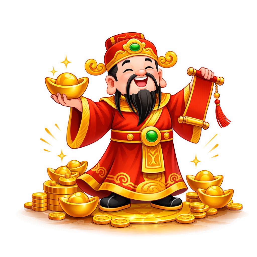 Thần tài may mắn