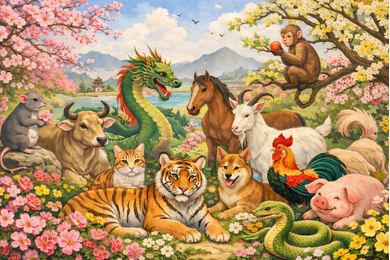 Xếp hạng may mắn 12 con giáp 2026 chuẩn: Ai vượng phát và ai cần hóa giải?