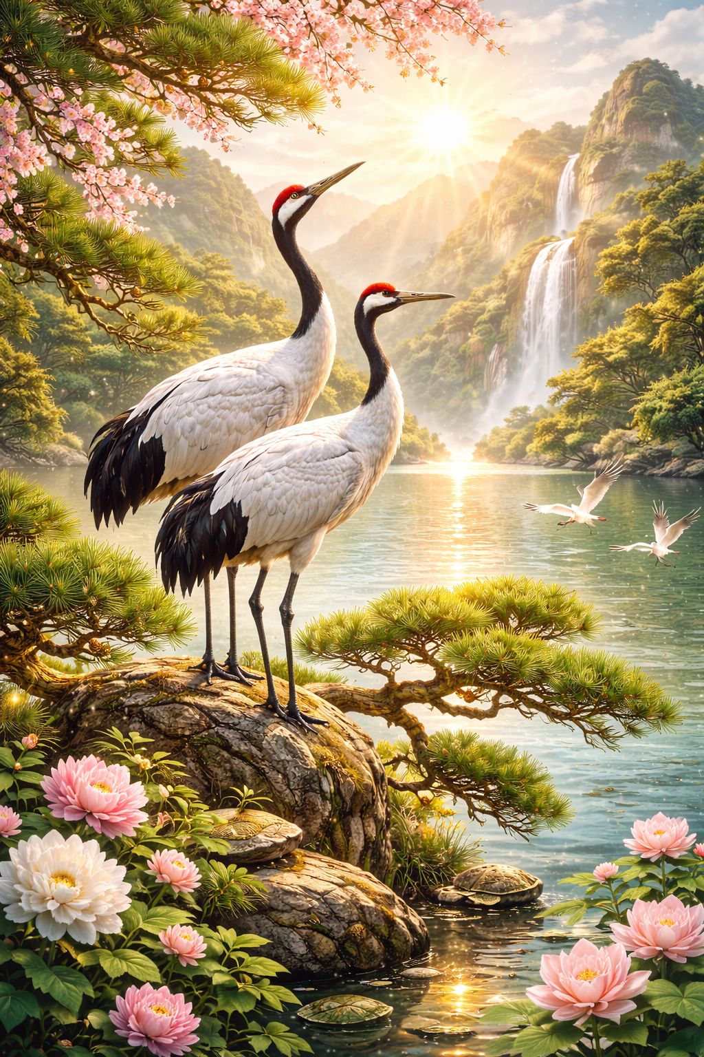 Chim Hạc – Trường Thọ & Quý Nhân