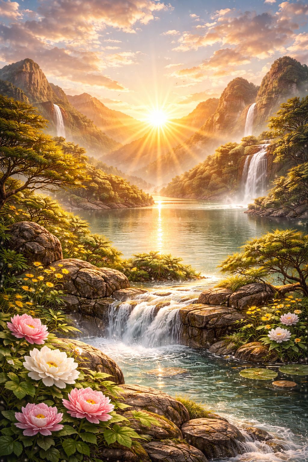 Mặt Trời Mọc – Hình Ảnh May Mắn Trong Cuộc Sống