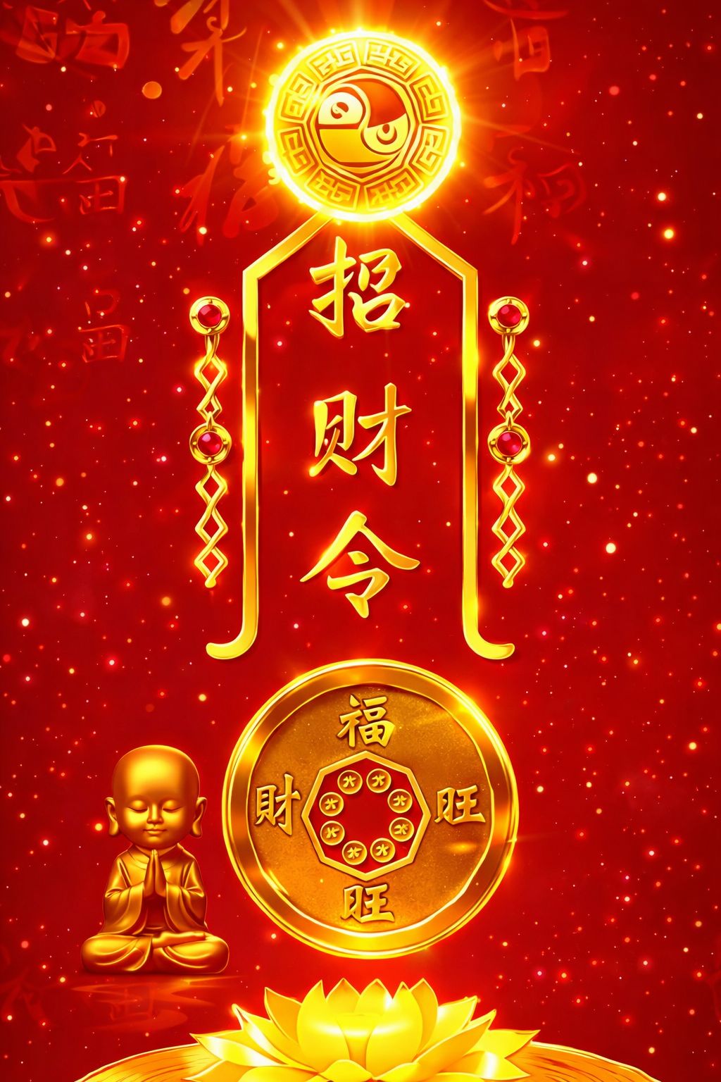 Lá bùa chiêu tài, hút Lộc mẫu 7